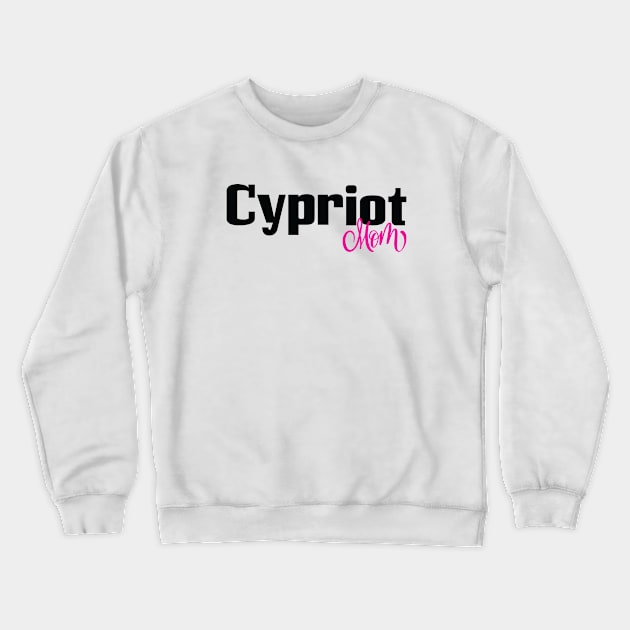 Cypriot Mom Crewneck Sweatshirt by ProjectX23Red